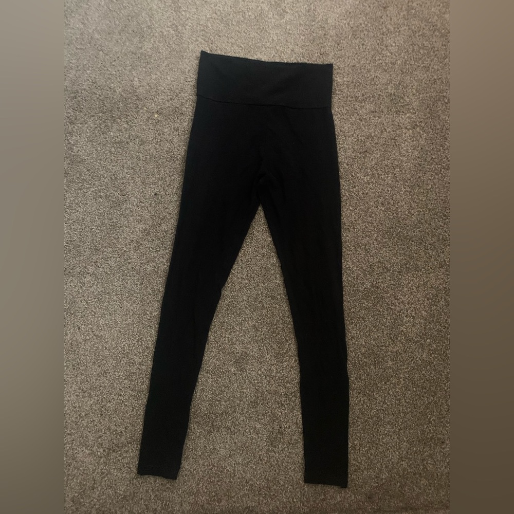 High waisted black Forever 21 leggings